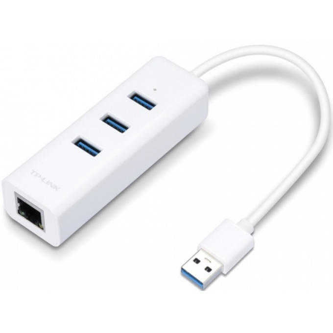 3-портовый концентратор и гигабитный адаптер TP-LINK USB Type-C UE330C