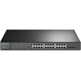 Коммутатор TP-LINK TL-SG3428XMP 24-портовый с четырьмя слотами SFP+ 10 Гбит/с