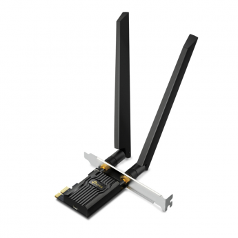 Трехдиапазонный беспроводной PCI Express-адаптер TP-LINK ARCHER TXE72E AXE5400 Wi-Fi 6E с поддержкой Bluetooth 5.3